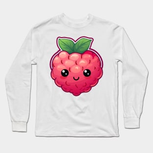 Cute Raspberry Long Sleeve T-Shirt